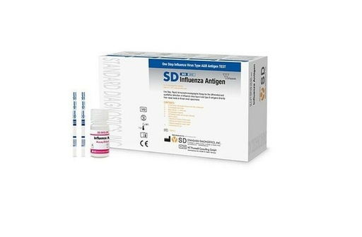 [0173-19FK12] SD BIOLINE Influenza Antigen rapid test, 25 tests/kit